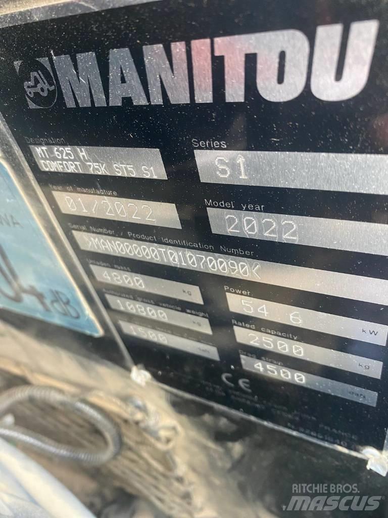 Manitou MT 625 H Manipuladores telescópicos