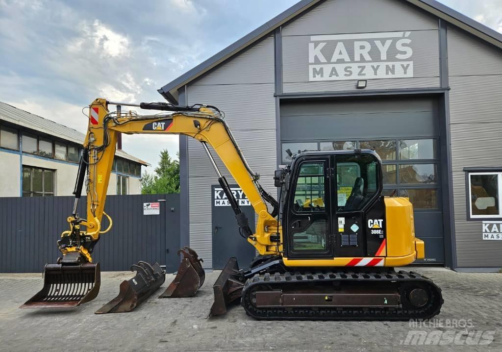 CAT 308 E 2 CR Escavadoras Midi 7t - 12t