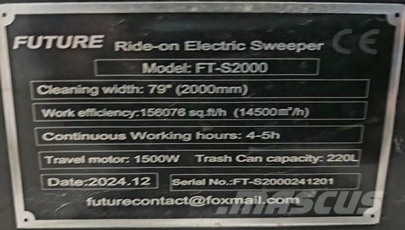  Future FT-S2000 Secadoras chão industriais