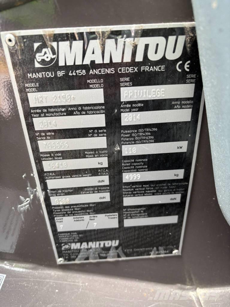 Manitou MRT 2140+ Manipuladores telescópicos