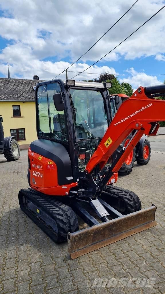 Kubota U27-4 Hi-Lux Mini Escavadoras <7t