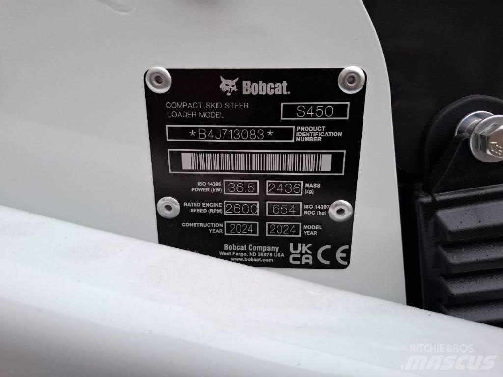 Bobcat S 450 Carregadoras de direcção deslizante
