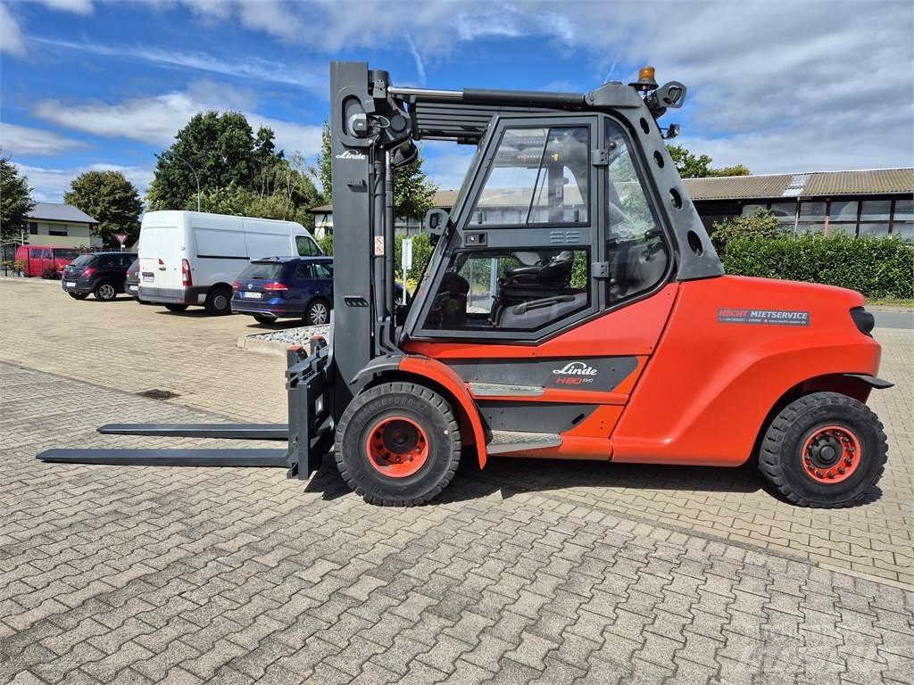 Linde H80D-03/1100 Empilhadores Diesel