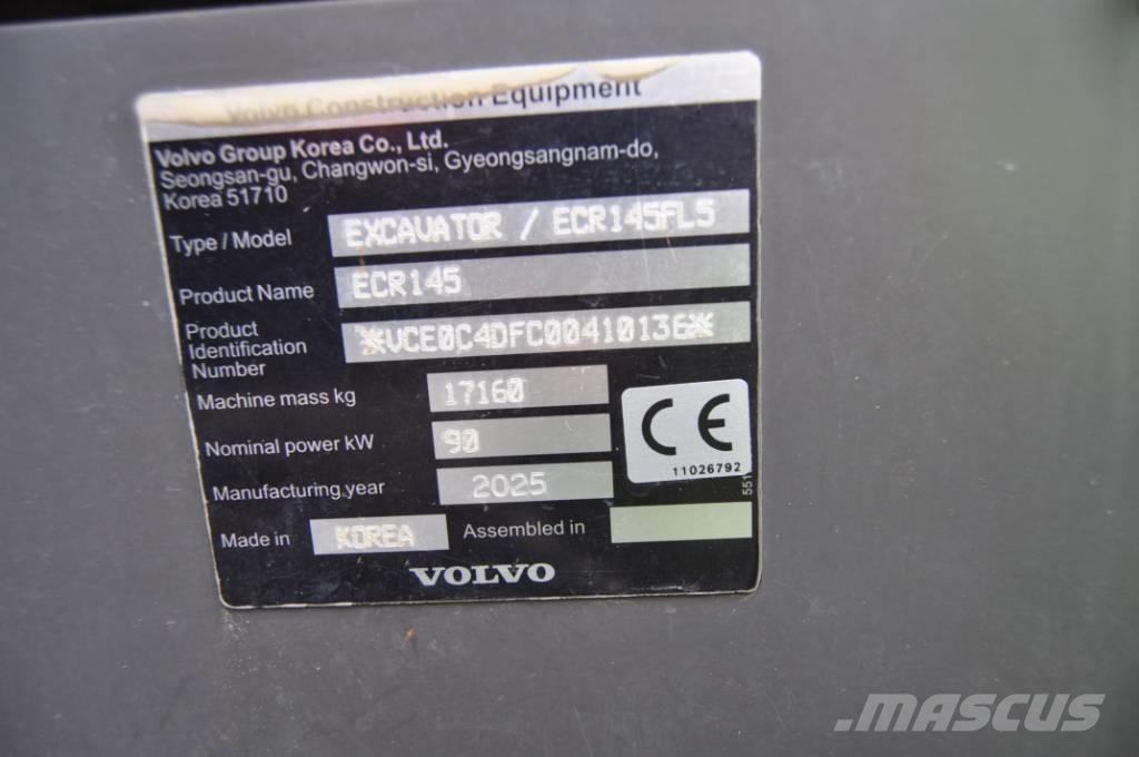 Volvo ECR 145 Escavadoras de rastos