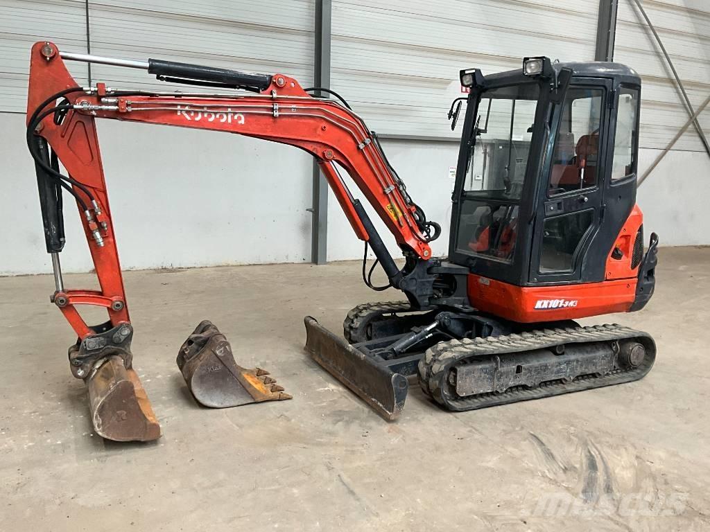 Kubota KX 101-3 A 3 Mini Escavadoras <7t