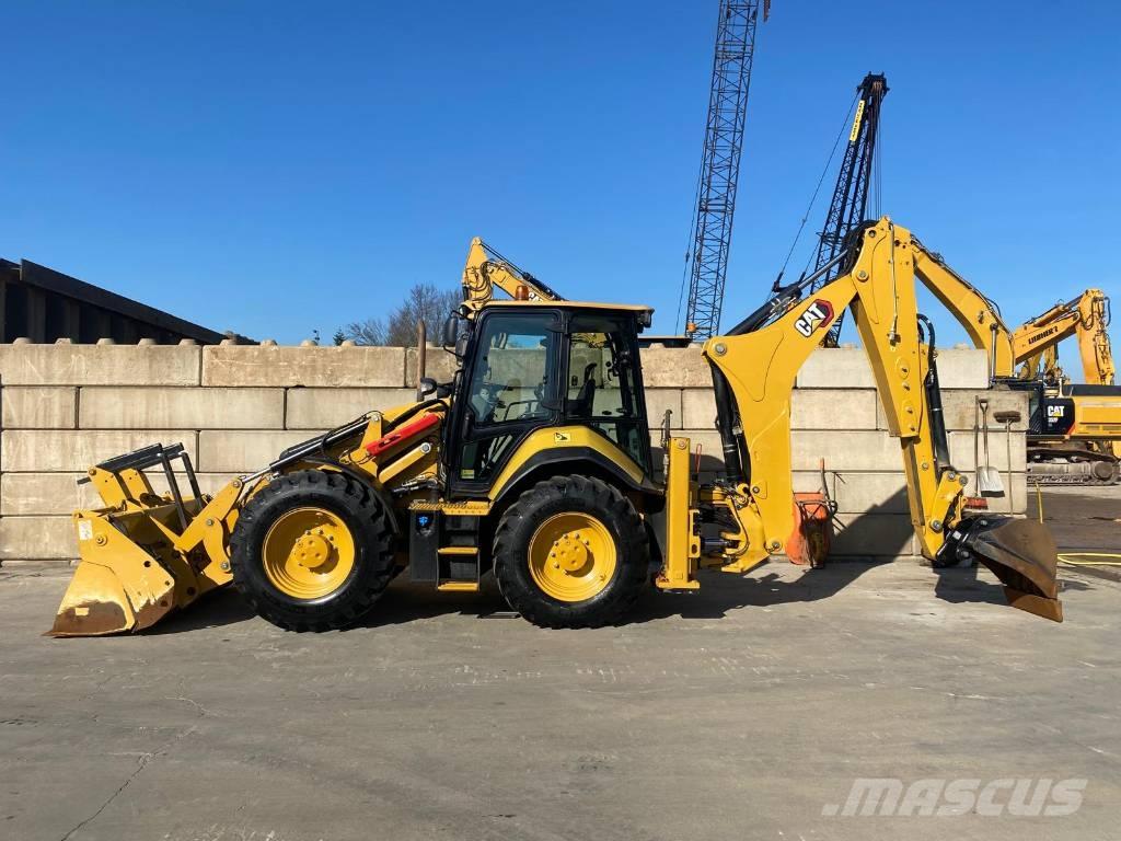 CAT 444  4x4 Retroescavadoras