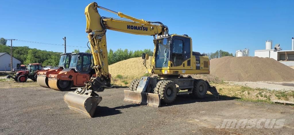 Komatsu PW 180-7EO Escavadoras de rodas