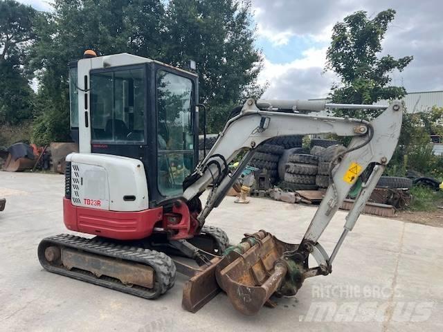 Takeuchi TB 23 R Mini Escavadoras <7t