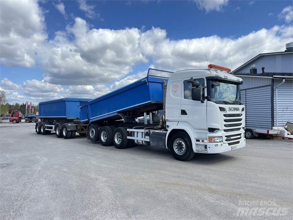 Scania R 580 8X4 Camiões basculantes