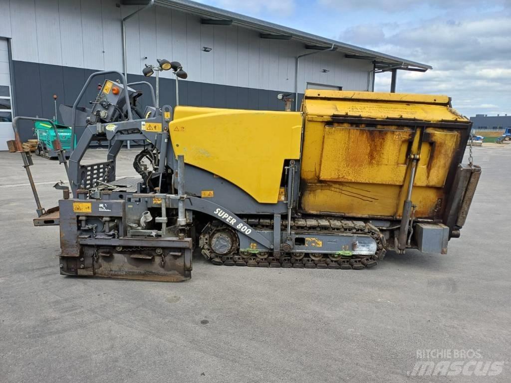 Vögele Super 800 Pavimentadoras de asfalto