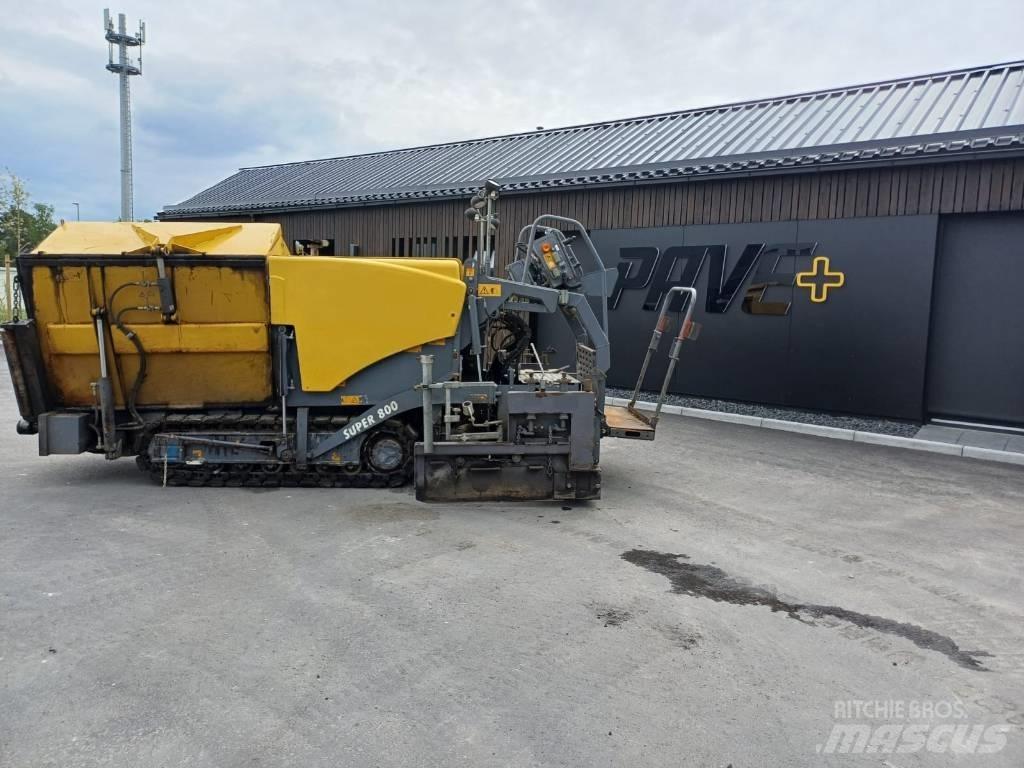 Vögele Super 800 Pavimentadoras de asfalto