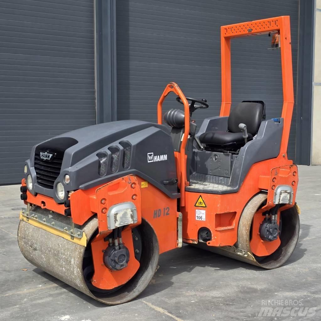 Hamm HD 12 VV Cilindros Compactadores tandem