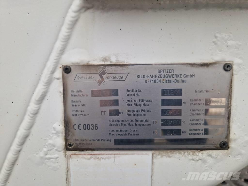 Spitzer SF 2737/2 P Semi Reboques Cisterna