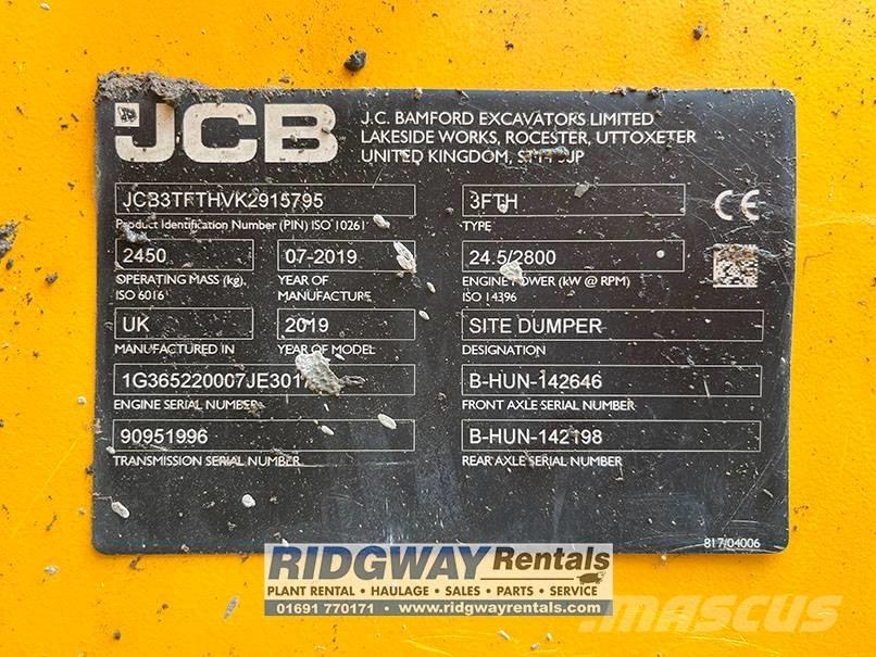 JCB 3 FT Dumpers de obras