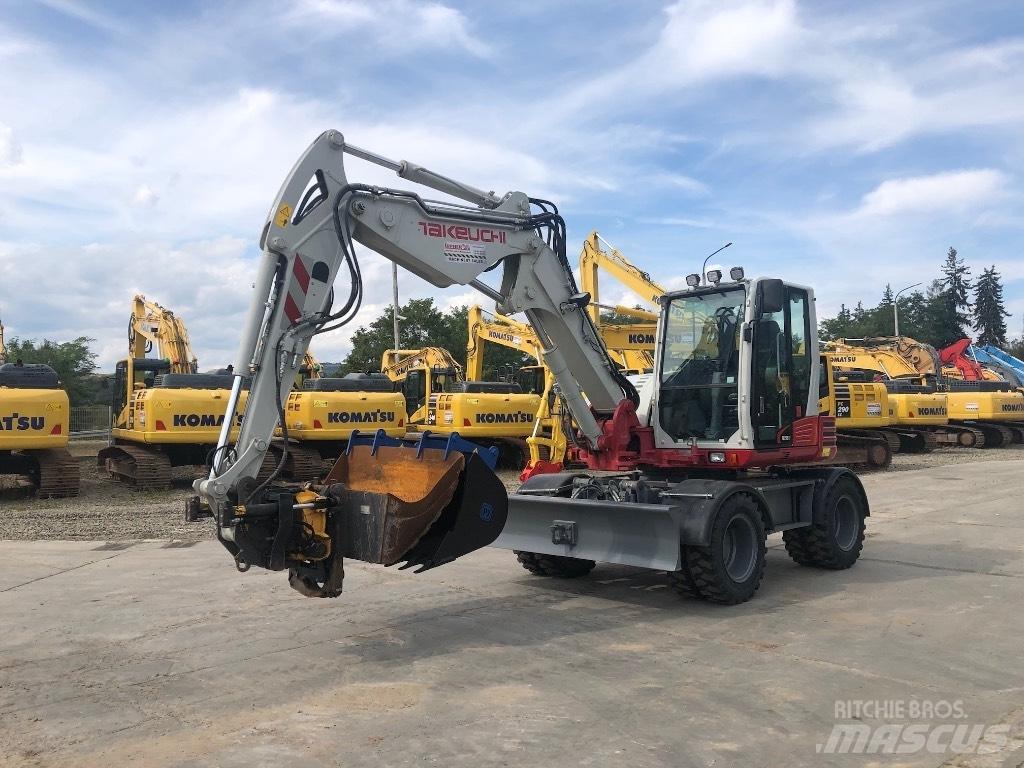 Takeuchi TB295W Escavadoras de rodas