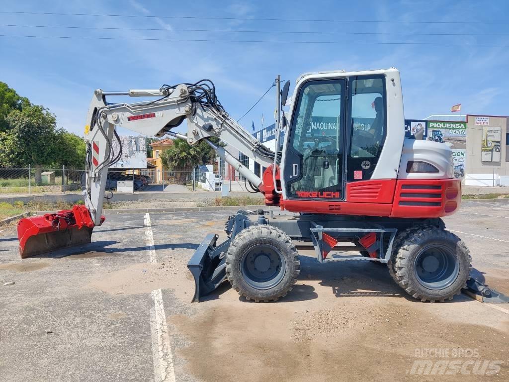 Takeuchi TB 295 W Escavadoras de rodas