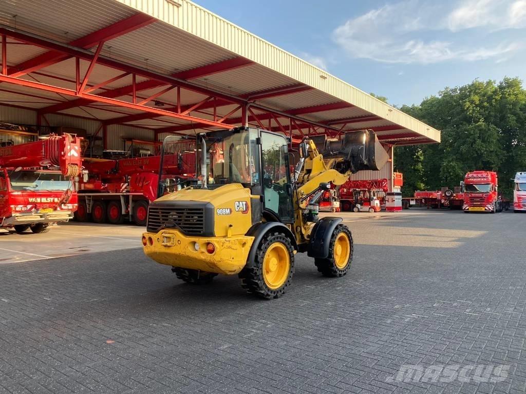 CAT 908M Pás carregadoras de rodas