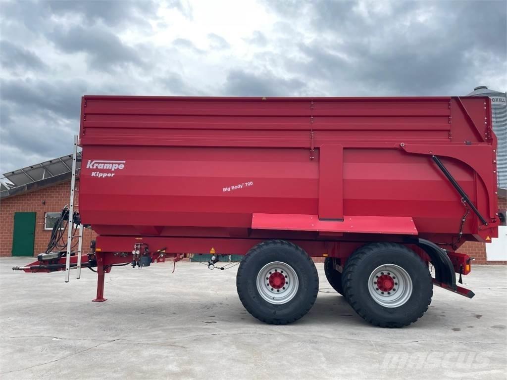 Krampe BigBody 700 Reboque de fardos