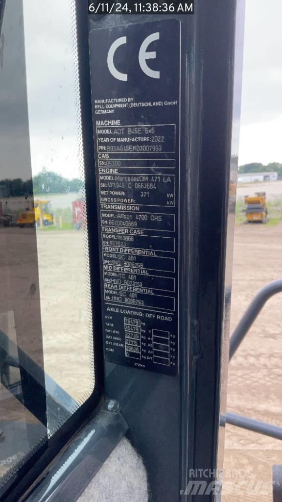 Bell B45E Camiões articulados
