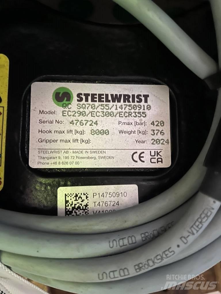 Steelwrist S70 Conectores