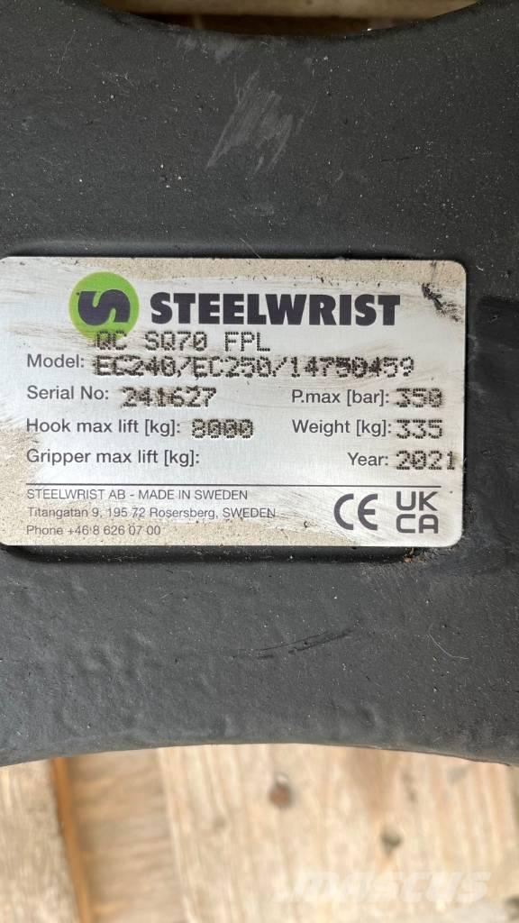 Steelwrist SQ70 Conectores