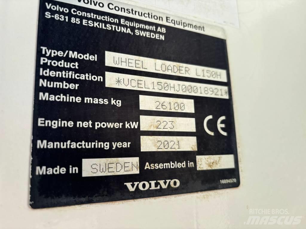 Volvo Radlader L150H Pás carregadoras de rodas