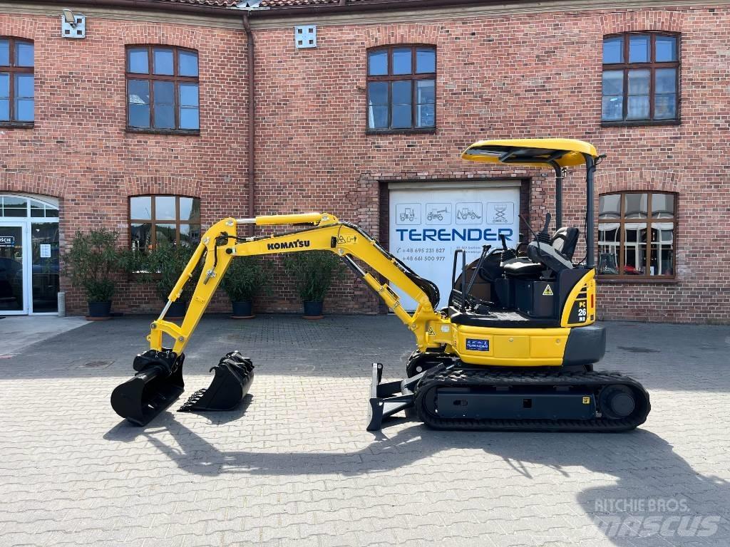 Komatsu PC 26 MR-3 Mini Escavadoras <7t