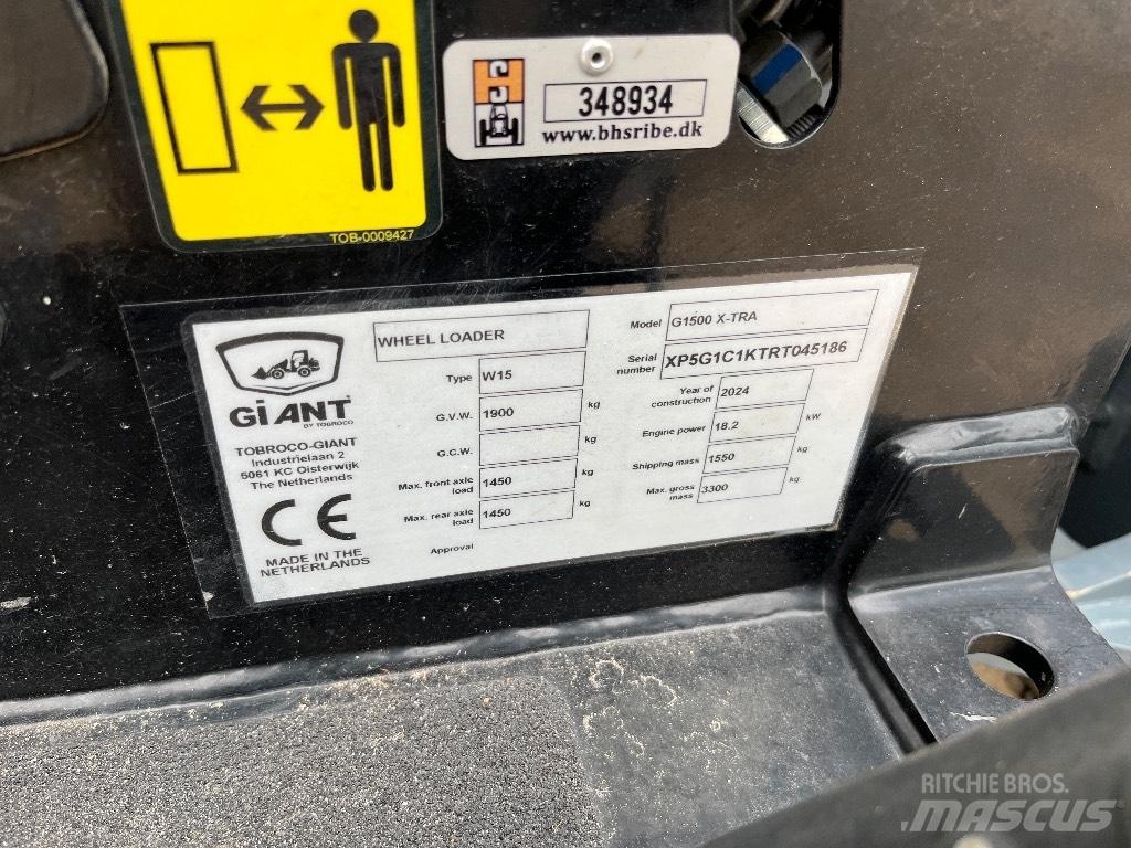 GiANT G 1500 X-tra Pás carregadoras de rodas