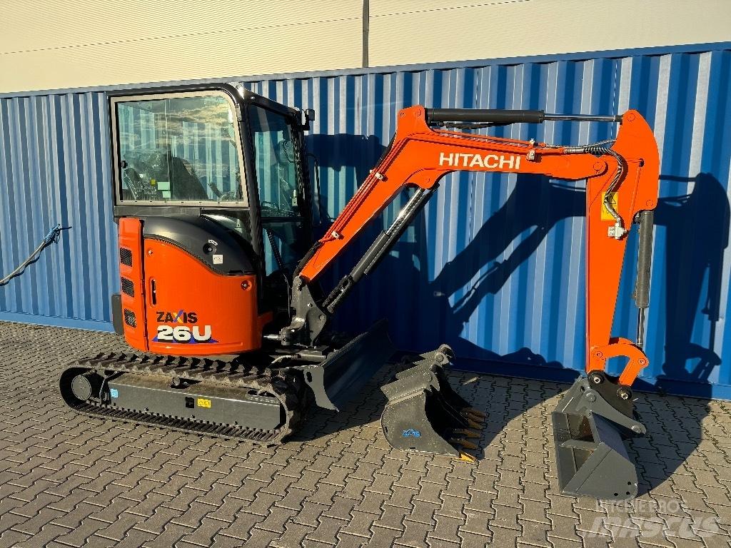Hitachi ZX 26 U-6 Mini Escavadoras <7t