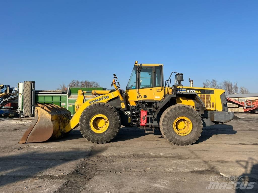 Komatsu WA 470-6 Pás carregadoras de rodas