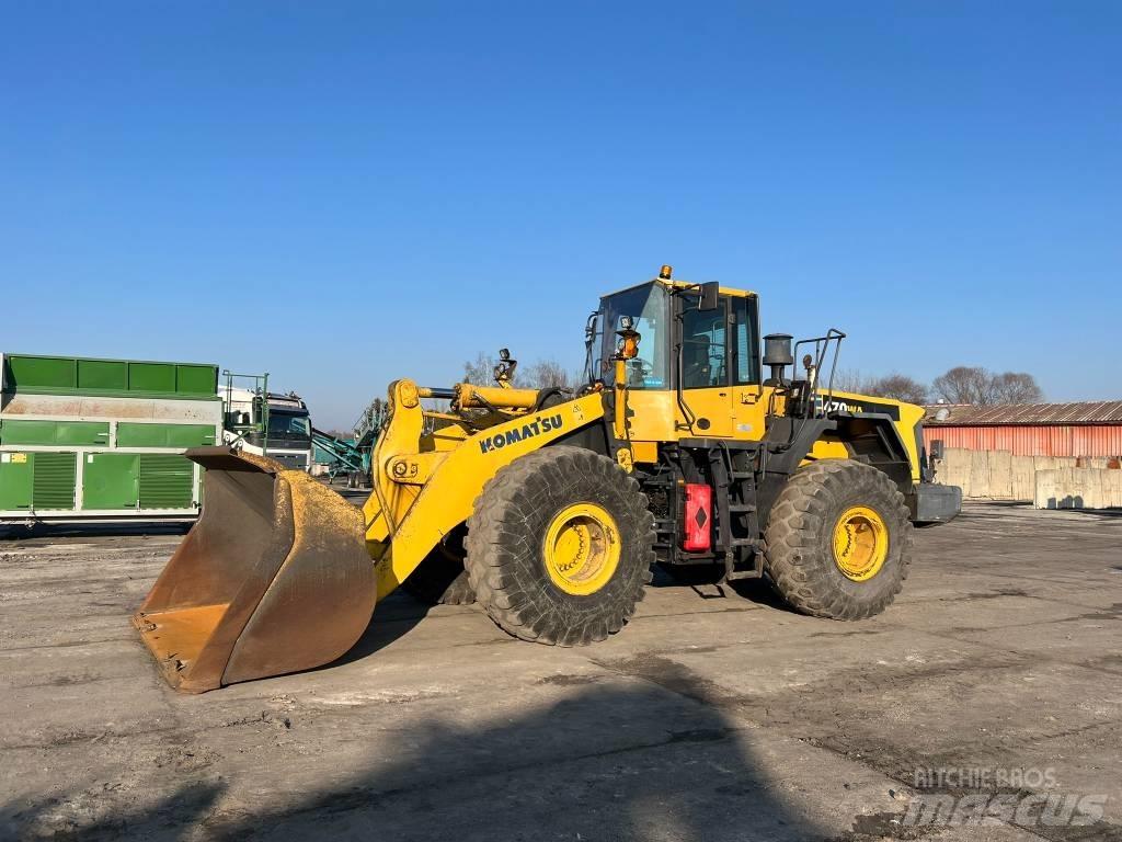 Komatsu WA 470-6 Pás carregadoras de rodas