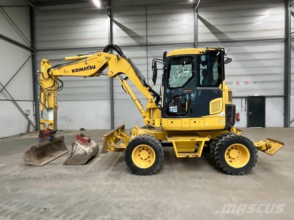 Komatsu PW 98 MR-8 Escavadoras de rodas