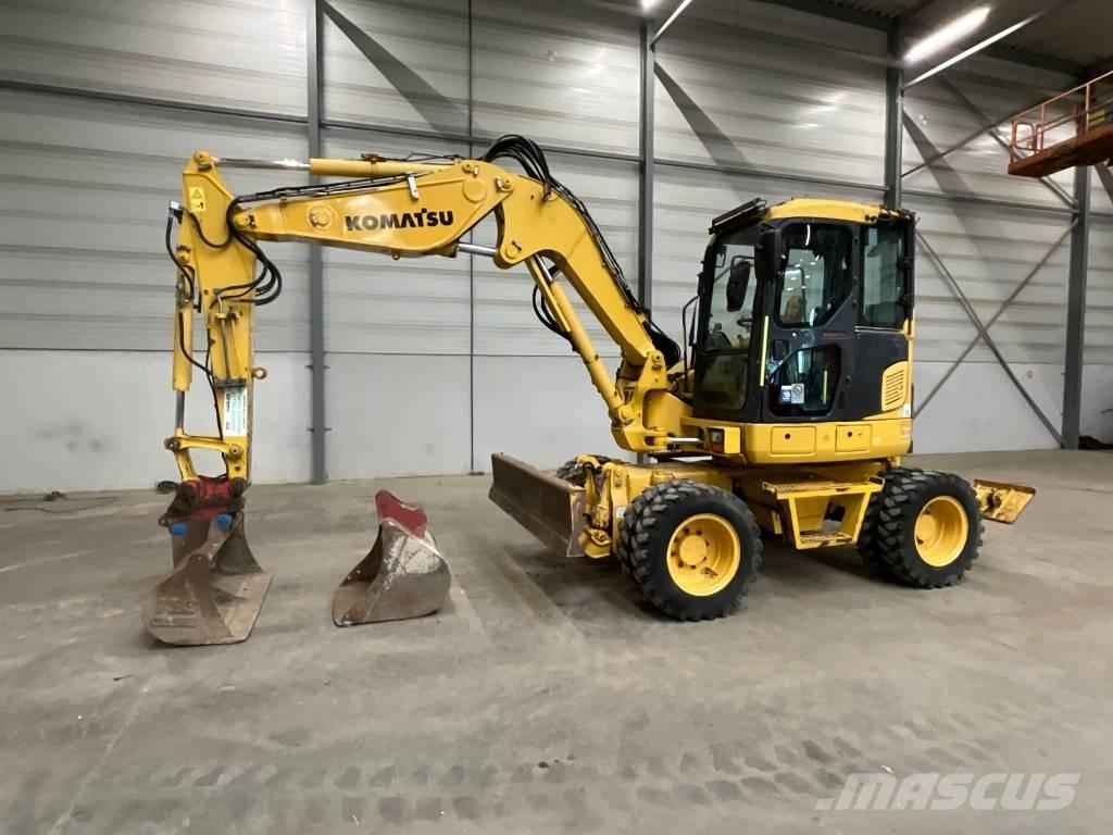 Komatsu PW 98 MR-8 Escavadoras de rodas