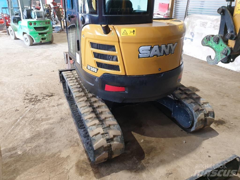 Sany SY50U Mini Escavadoras <7t