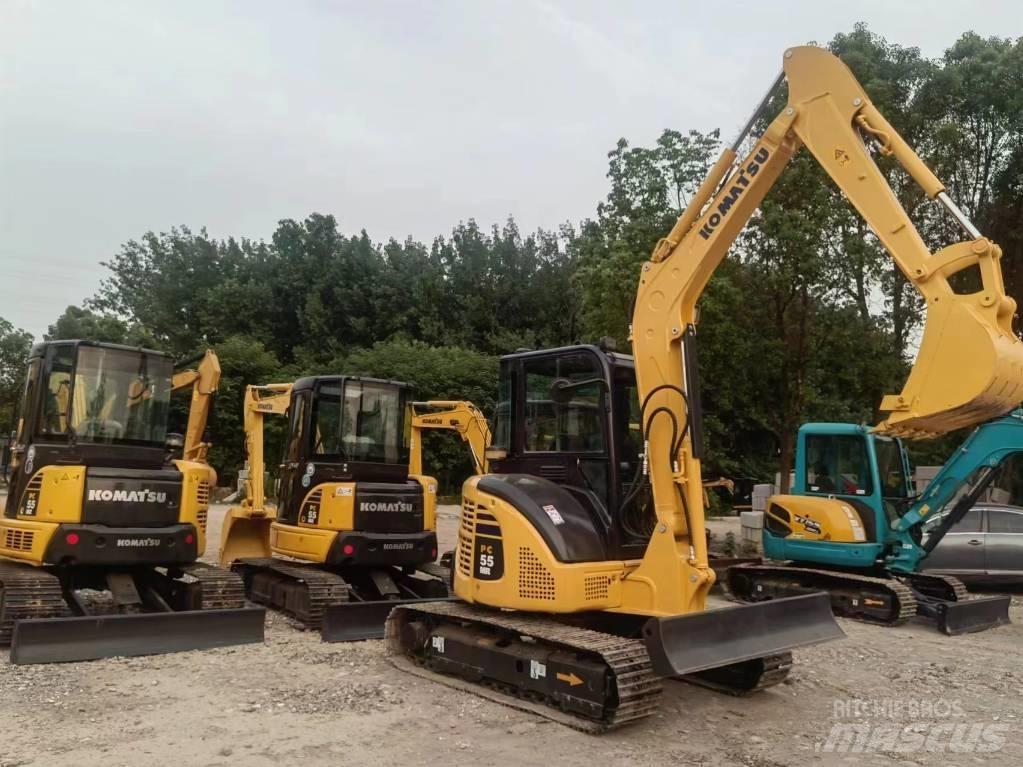 Komatsu PC 55 MR Mini Escavadoras <7t