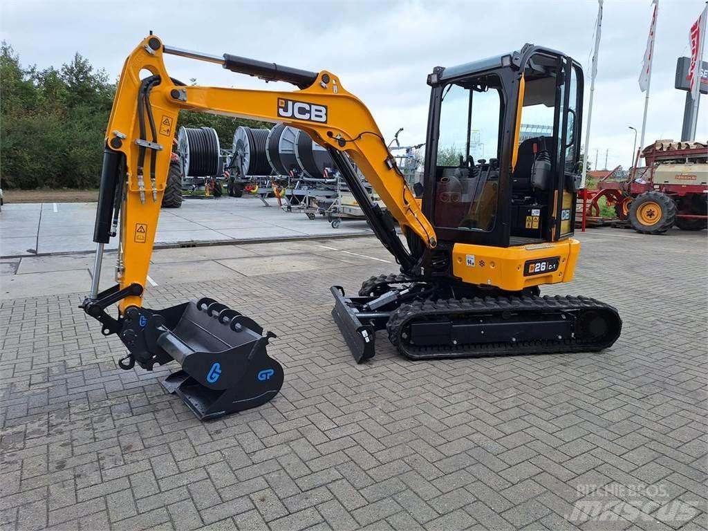 JCB 26C-1 Mini Escavadoras <7t