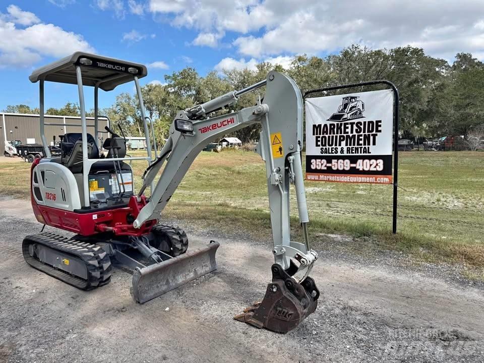 Takeuchi TB 216 Mini Escavadoras <7t
