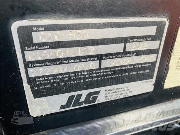 JLG G 10-55 A Manipuladores telescópicos