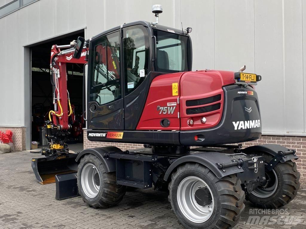 Yanmar B75W Escavadoras de rodas