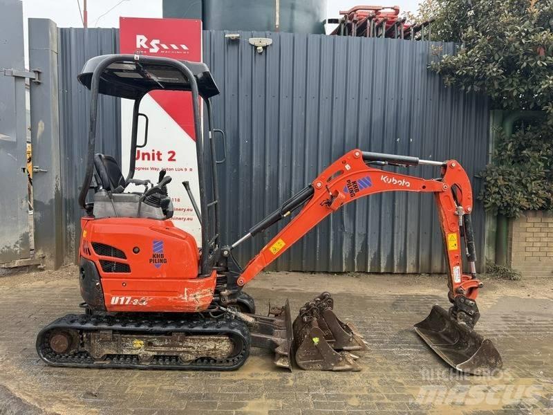 Kubota U 17-3 Mini Escavadoras <7t