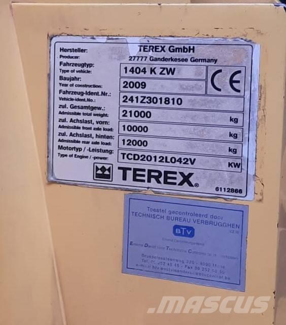 Atlas 1404 K ZW Escavadoras de rodas