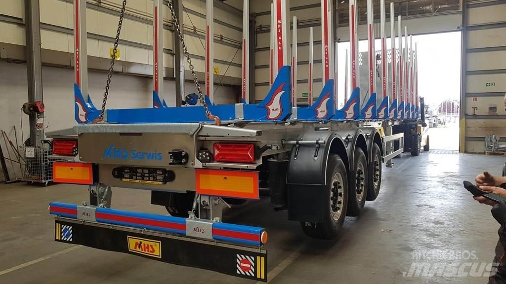  MHS Timber carrier Reboques de transporte de troncos