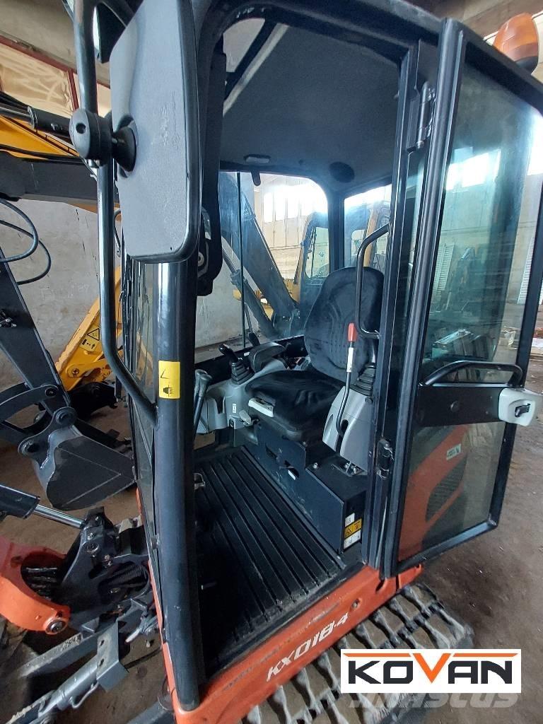 Kubota KX 018-4 Mini Escavadoras <7t