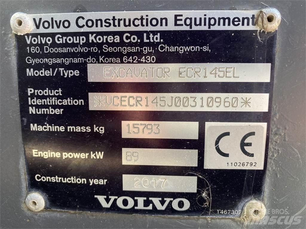 Volvo ECR145EL Escavadoras de rastos