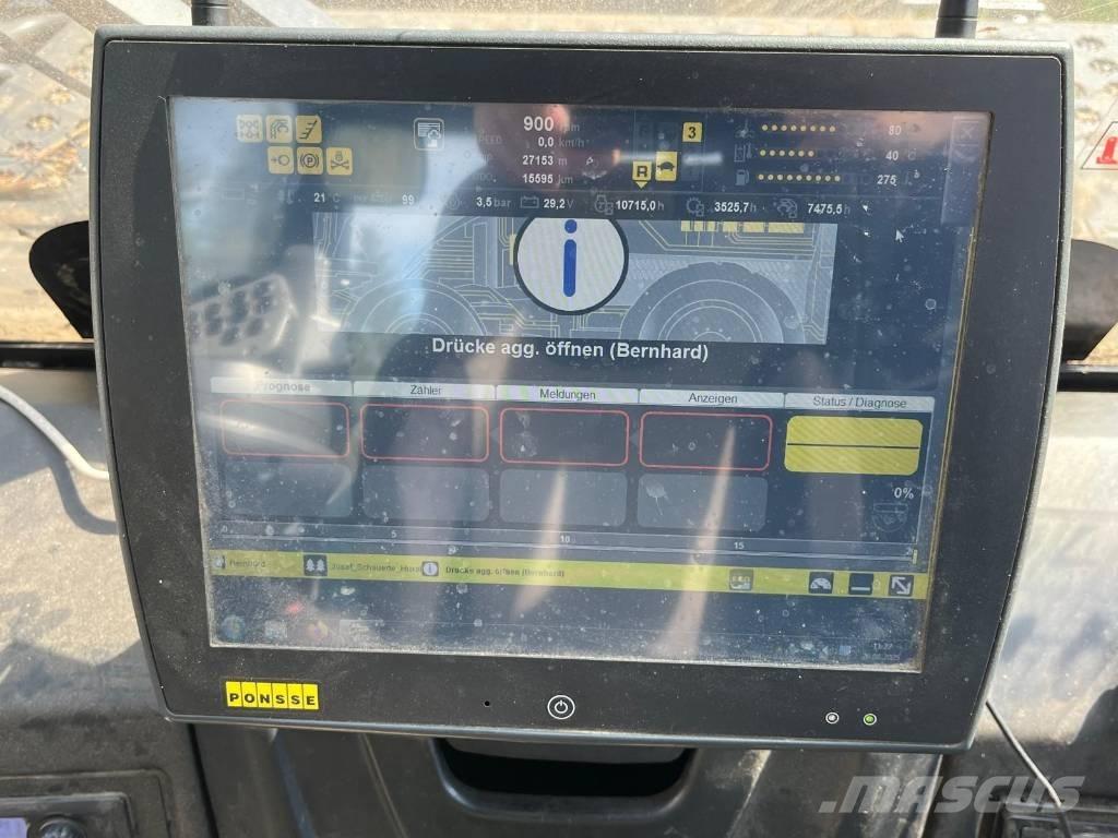 Ponsse Ergo 8W Processadores florestais