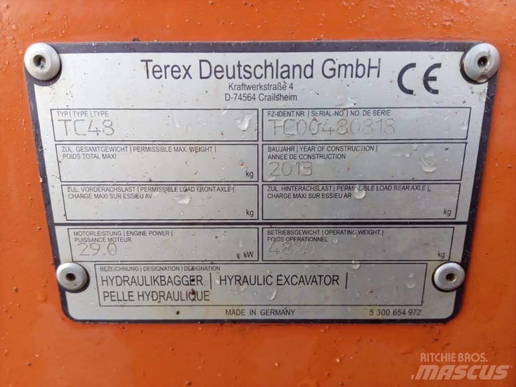 Terex TC 48 Mini Escavadoras <7t
