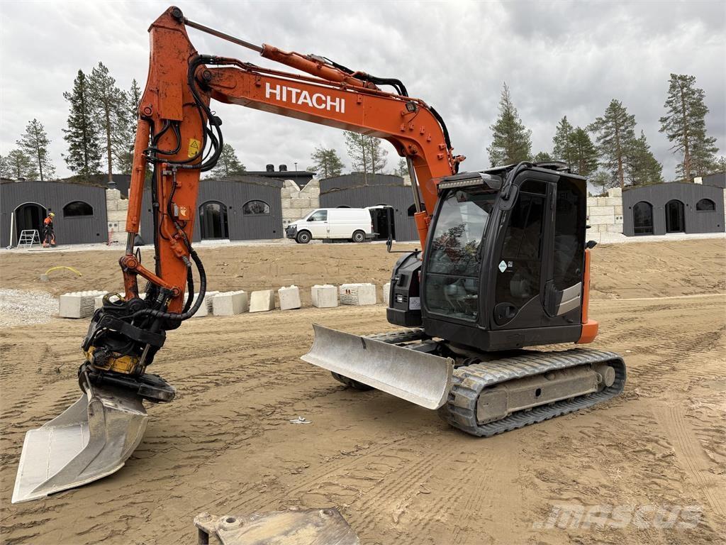 Hitachi ZX85US Escavadoras Midi 7t - 12t