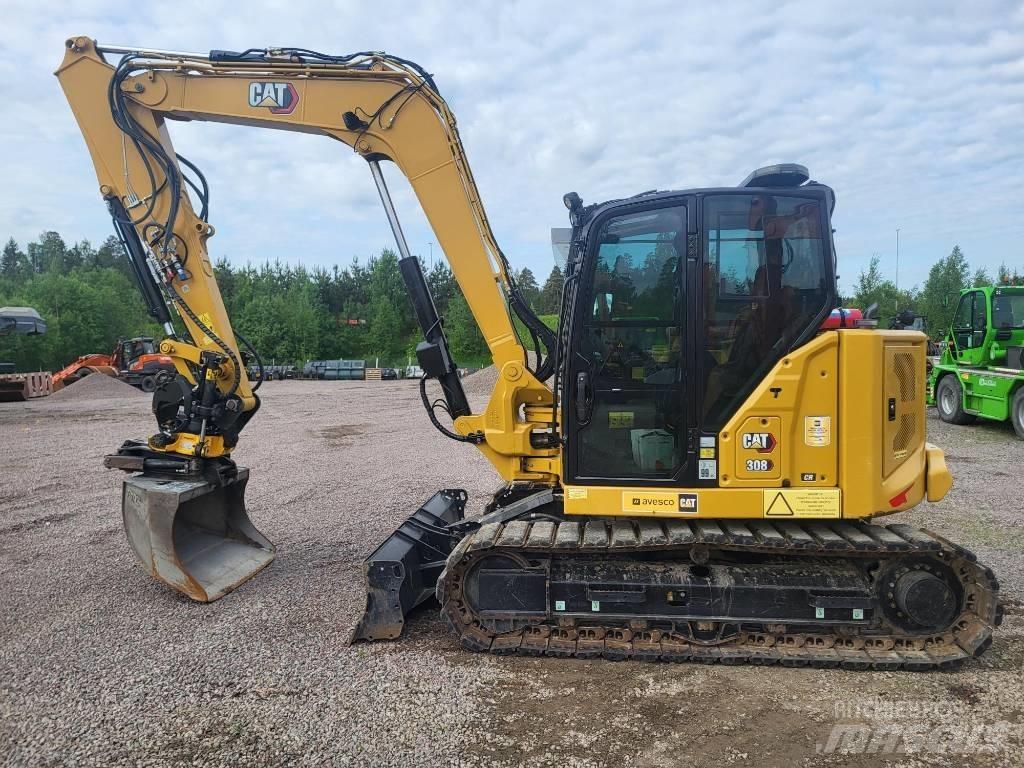 CAT 308CR Escavadoras Midi 7t - 12t