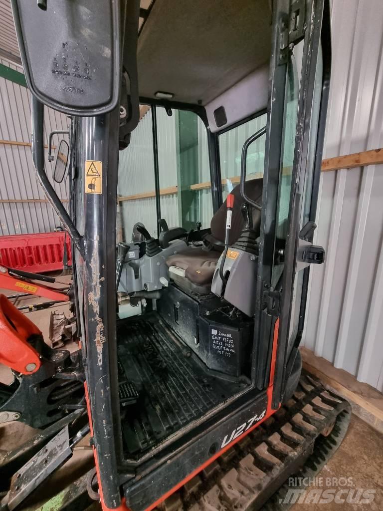 Kubota U 27-4 Mini Escavadoras <7t