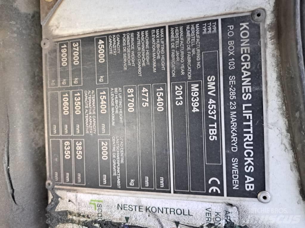 SMV SMV 4537 TB5 Guindastes móveis
